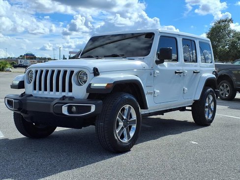 Used 2020 Jeep Wrangler Unlimited Sahara w/ LED Lighting Group image 3