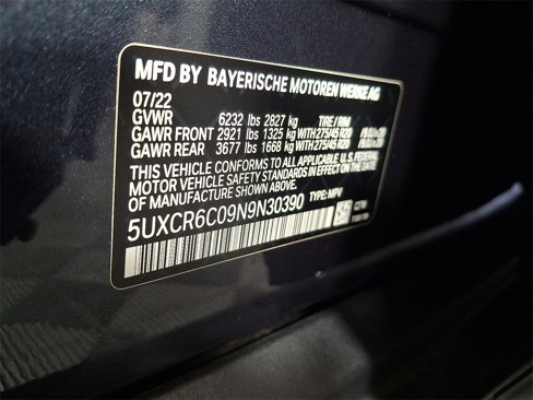 Certified 2022 BMW X5 xDrive40i w/ Premium Package image 30