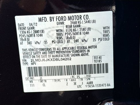 Used 2013 Lincoln MKX FWD image 32