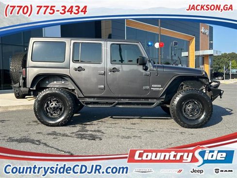 Used 2017 Jeep Wrangler Unlimited Sport w/ Quick Order Package 24S image 1