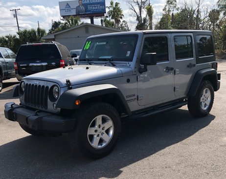 Used 2016 Jeep Wrangler Unlimited Sport w/ Quick Order Package 24S image 7