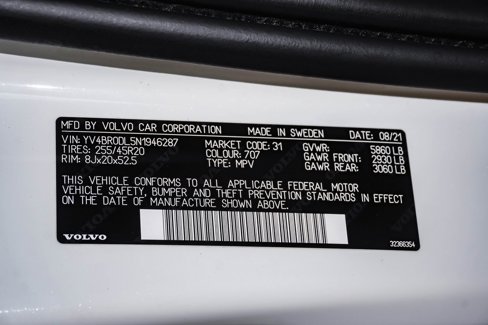 Used 2022 Volvo XC60 T8 Inscription w/ Advanced Package image 29
