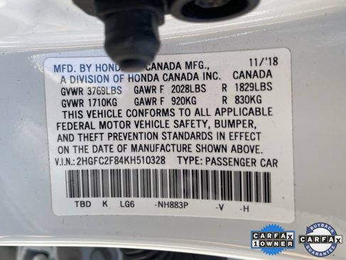 Used 2019 Honda Civic Sport image 11