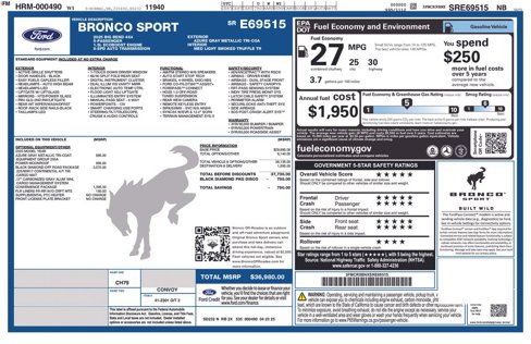 New 2025 Ford Bronco Sport Big Bend image 6