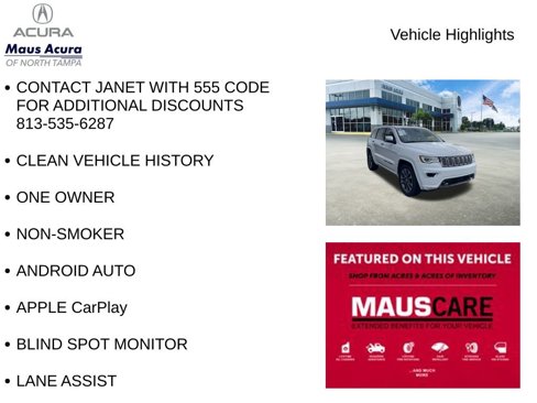 Used 2018 Jeep Grand Cherokee Overland image 8