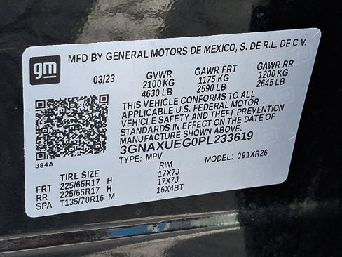 Certified 2023 Chevrolet Equinox LT image 27