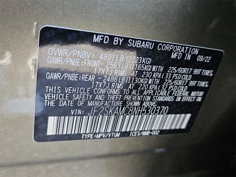 Used 2022 Subaru Forester Wilderness image 25