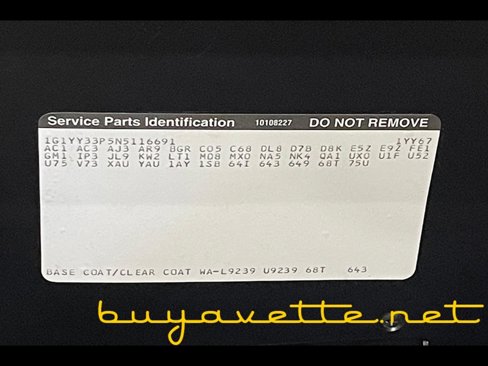 Used 1992 Chevrolet Corvette Convertible image 30