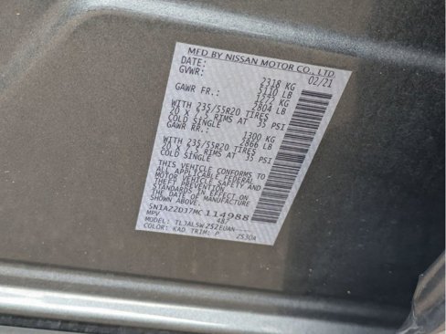 Used 2021 Nissan Murano Platinum w/ Cargo Package image 33