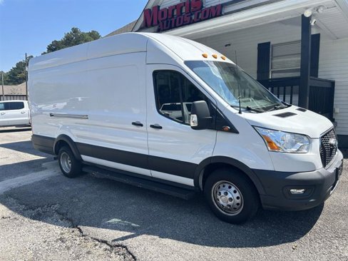 Used 2021 Ford Transit 350 148 High Roof Extended DRW w/ Load Area Protection Package image 6