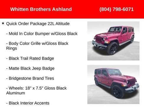 Used 2022 Jeep Wrangler Unlimited Sahara image 5