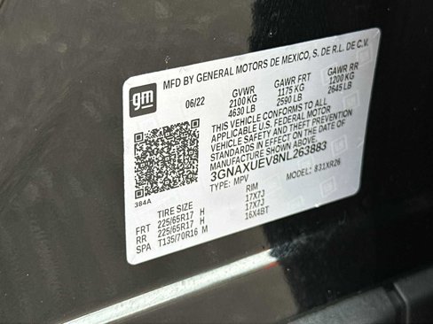 Certified 2022 Chevrolet Equinox LT image 27