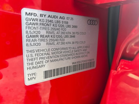 New 2025 Audi Q3 2.0T Premium Plus image 35