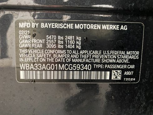 Certified 2021 BMW 530e xDrive w/ Premium Package image 34