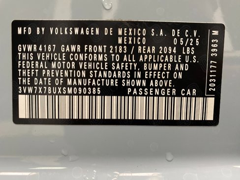 New 2025 Volkswagen Jetta SE image 31