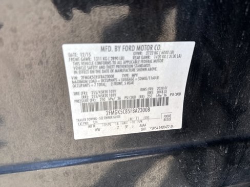 Used 2015 Ford Flex SEL w/ Equipment Group 202A image 16