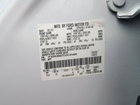 Used 2013 Ford Explorer 4WD w/ Class III Trailer Tow Pkg image 30