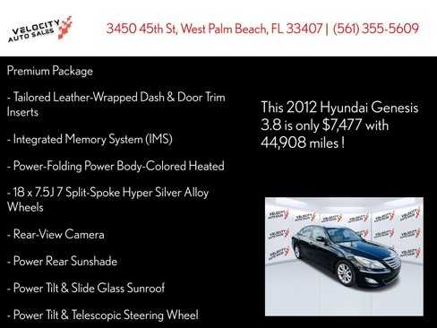 Used 2012 Hyundai Genesis 3.8 image 25