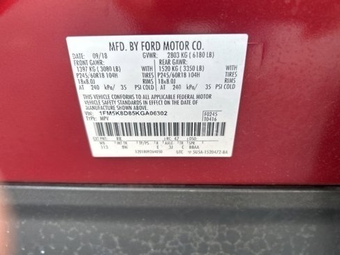 Used 2019 Ford Explorer XLT w/ Class III Trailer Tow Package image 38