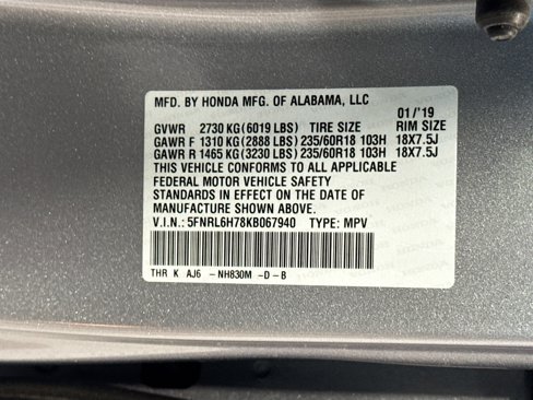 Used 2019 Honda Odyssey EX-L image 35