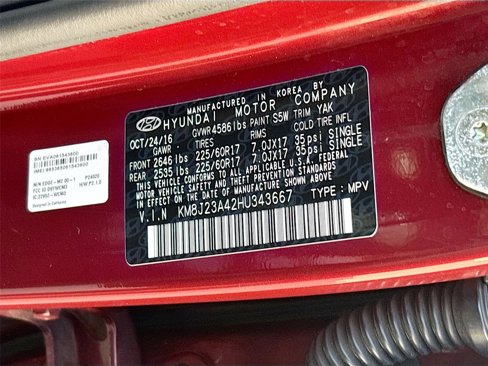 Used 2017 Hyundai Tucson SE image 34
