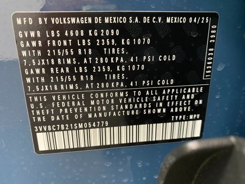New 2025 Volkswagen Taos S image 31