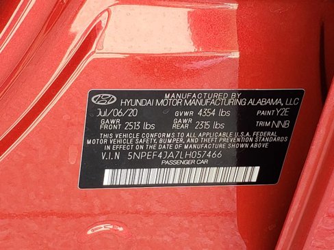 Used 2020 Hyundai Sonata SEL w/ Convenience + Sunroof Package image 40