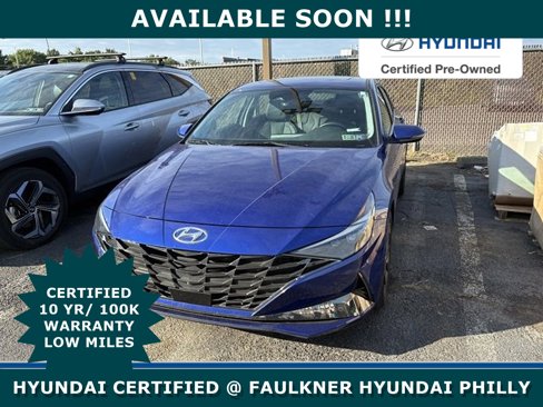 Certified 2023 Hyundai Elantra Limited w/ Preferred Accessory Package image 1