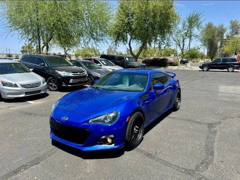 Used 2015 Subaru BRZ Series.Blue w/ Protection Package #1 image 1