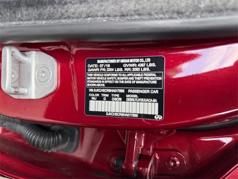 Used 2017 INFINITI QX30 Premium w/ Technology Package image 10