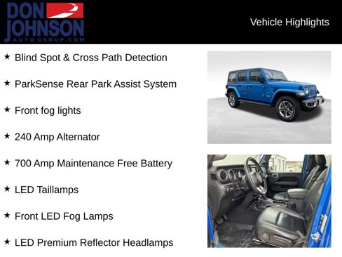 Used 2021 Jeep Wrangler Unlimited Sahara w/ Dual Top Group image 13