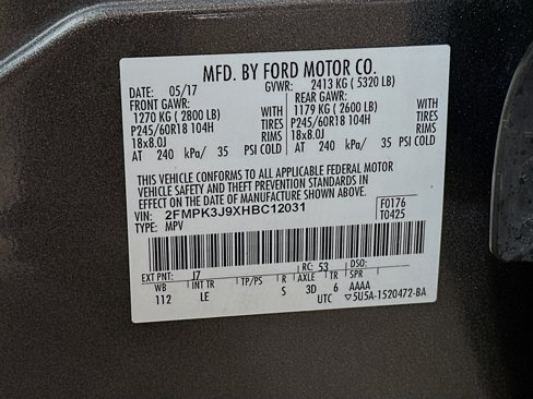 Used 2017 Ford Edge SEL w/ Equipment Group 201A image 30