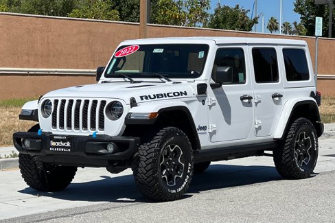 Used 2022 Jeep Wrangler Unlimited Rubicon 4xe w/ Steel Bumper Group image 8
