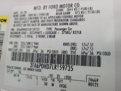Used 2020 Ford Fusion SE image 33