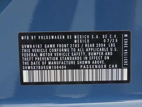 New 2025 Volkswagen Jetta S image 33