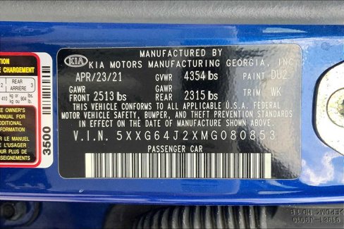 Used 2021 Kia K5 GT-Line image 34