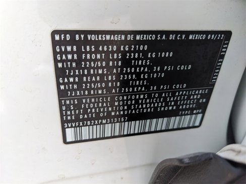 Certified 2023 Volkswagen Taos S w/ IQ Drive S Package image 38