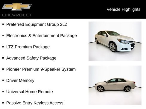 Used 2015 Chevrolet Malibu LTZ image 5