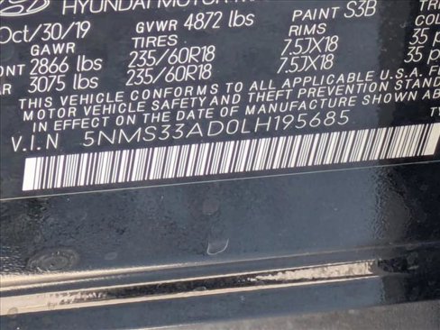 Used 2020 Hyundai Santa Fe SEL w/ Convenience Package image 20
