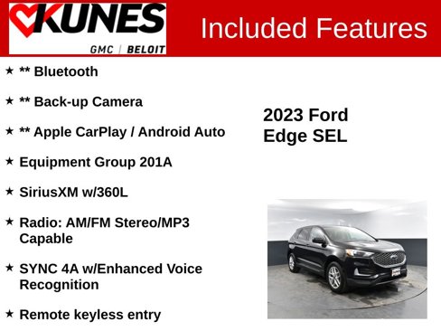 Used 2023 Ford Edge SEL image 2