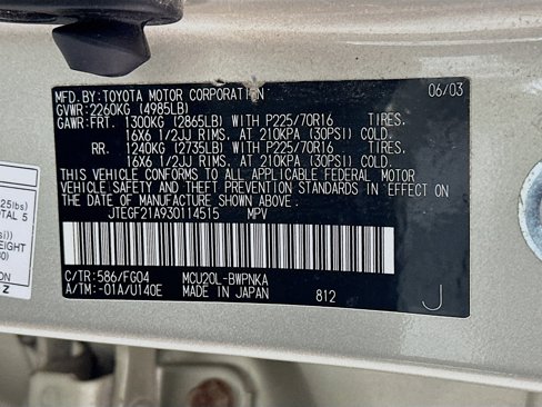 Used 2003 Toyota Highlander V6 image 28