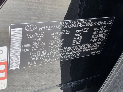Certified 2023 Hyundai Santa Fe SEL w/ Cargo Package image 32