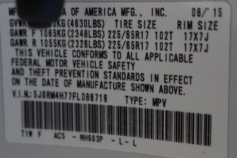 Used 2015 Honda CR-V EX-L image 27