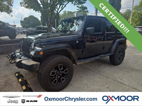 Certified 2018 Jeep Wrangler Unlimited Sahara image 1