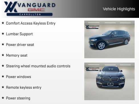 Used 2019 BMW X3 sDrive30i w/ Convenience Package image 16