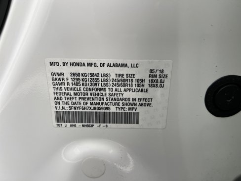 Certified 2018 Honda Pilot EX-L image 39