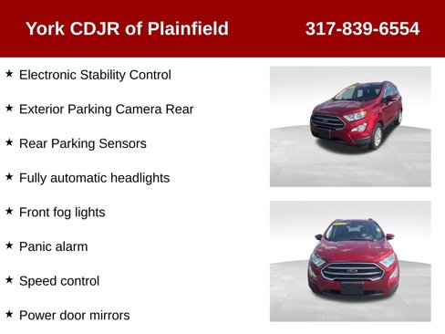 Used 2021 Ford EcoSport SE image 18