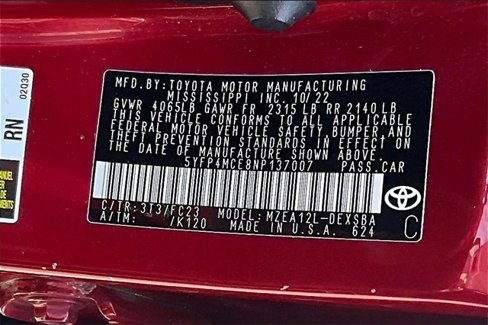 Used 2022 Toyota Corolla SE image 16