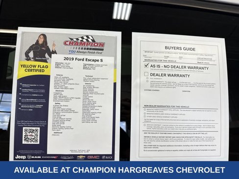 Used 2019 Ford Escape S image 44