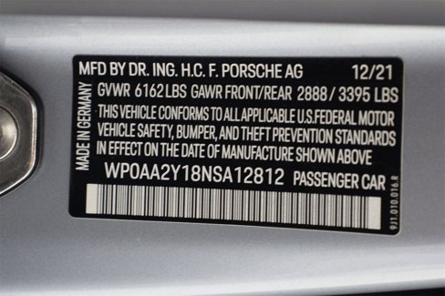 Certified 2022 Porsche Taycan image 19